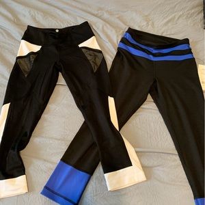 Bundle yogalicious capris size XS